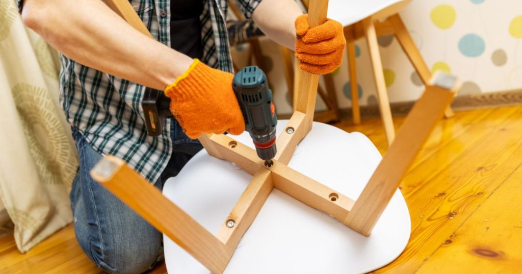 montagem de mesa e cadeiras em Niterói